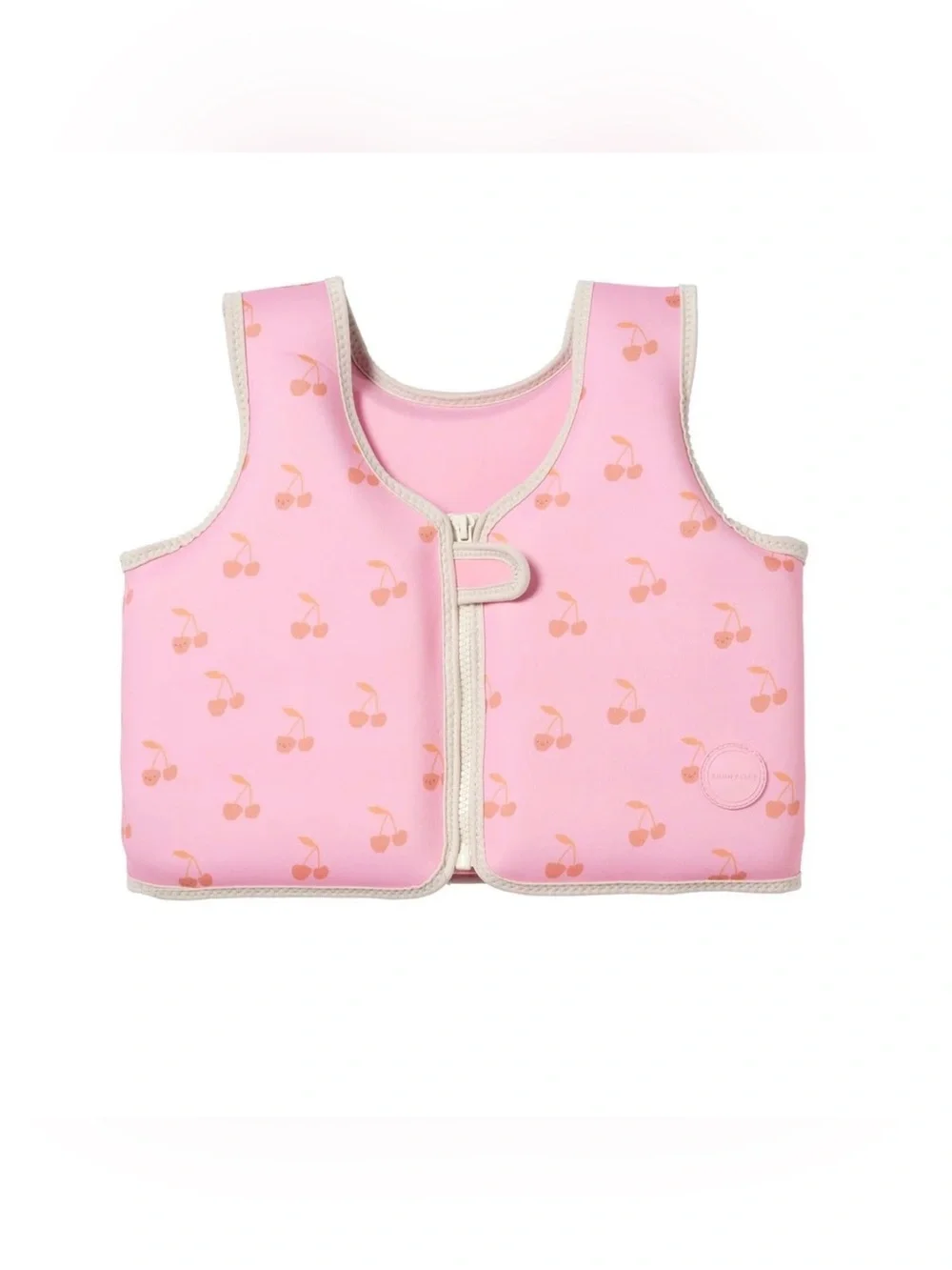 SunnyLife Kids Swim Vest Size 3-6 - Cotton Candy Pink Cherry